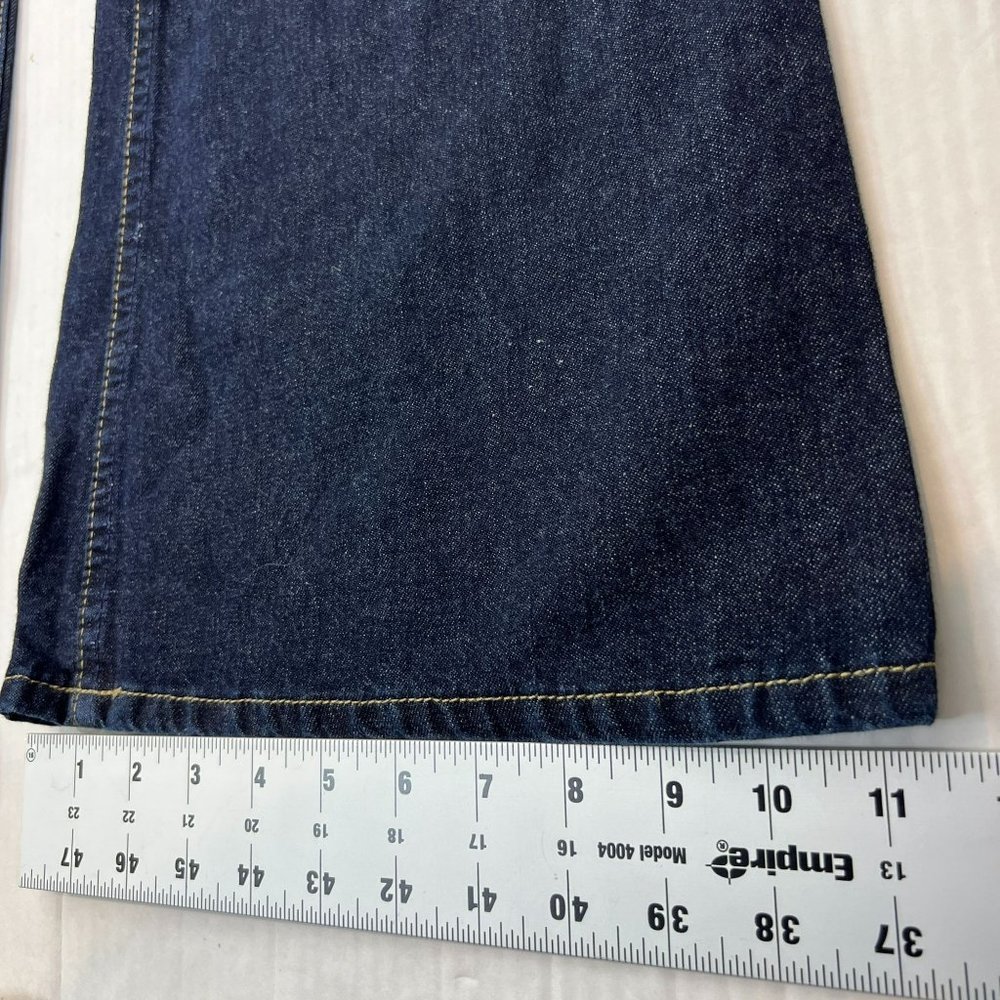 NWOT Mavi Style 192 Flared Denim Jeans Dark Wash Classic 100% Cotton Size 29/30 - Picture 14 of 14